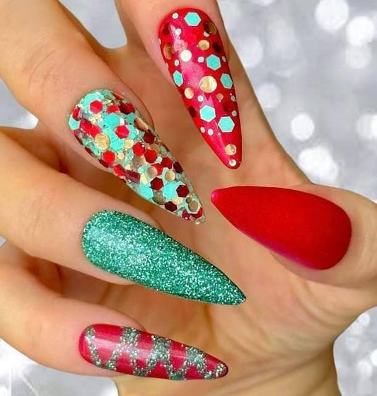 Berry Mojito Dip Trio Mani