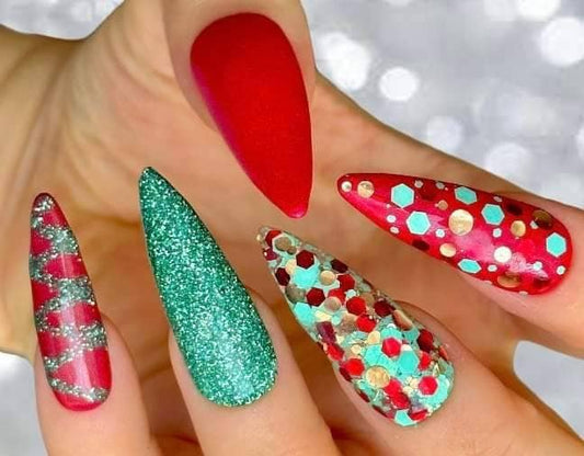 Berry Mojito Dip Trio Mani