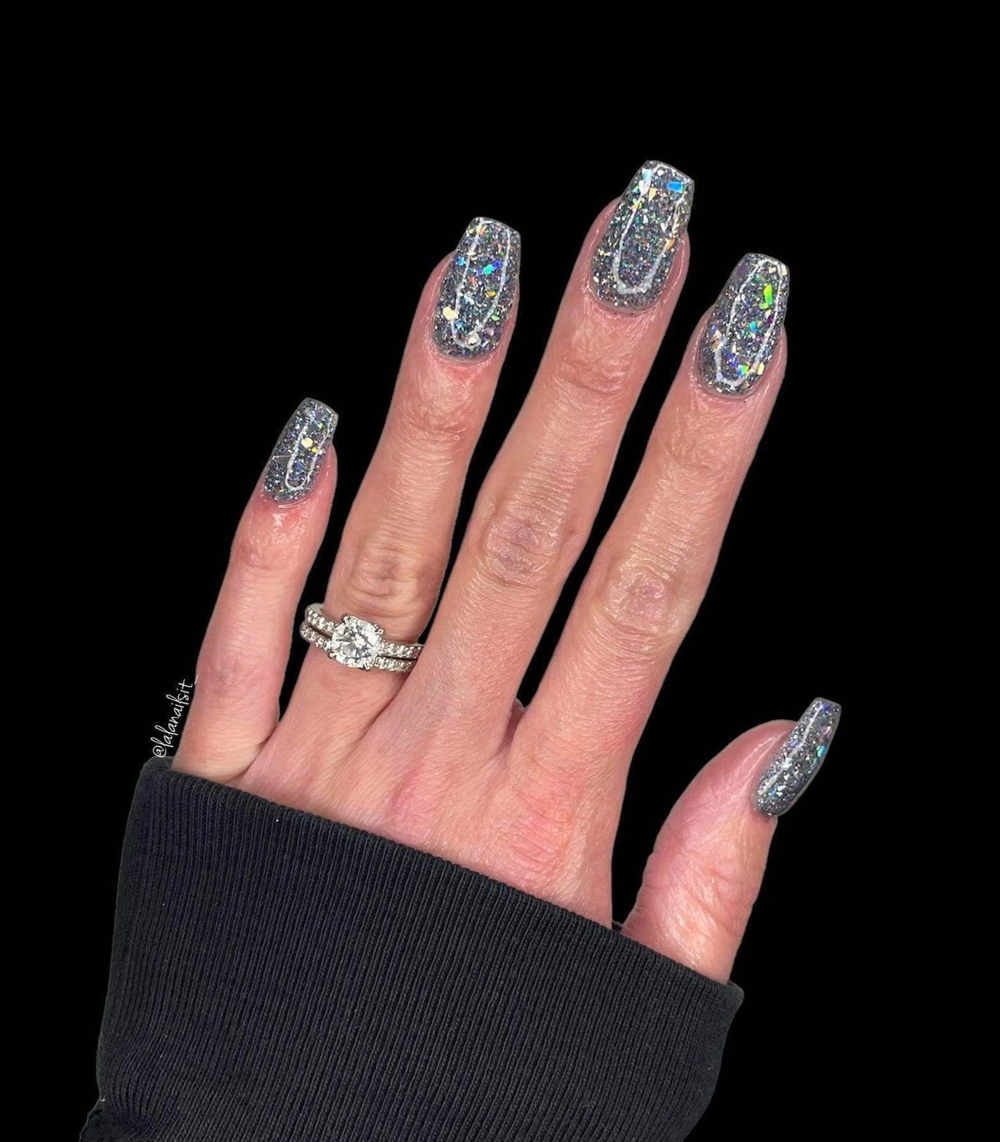 Confetti Cannon Dip Mani