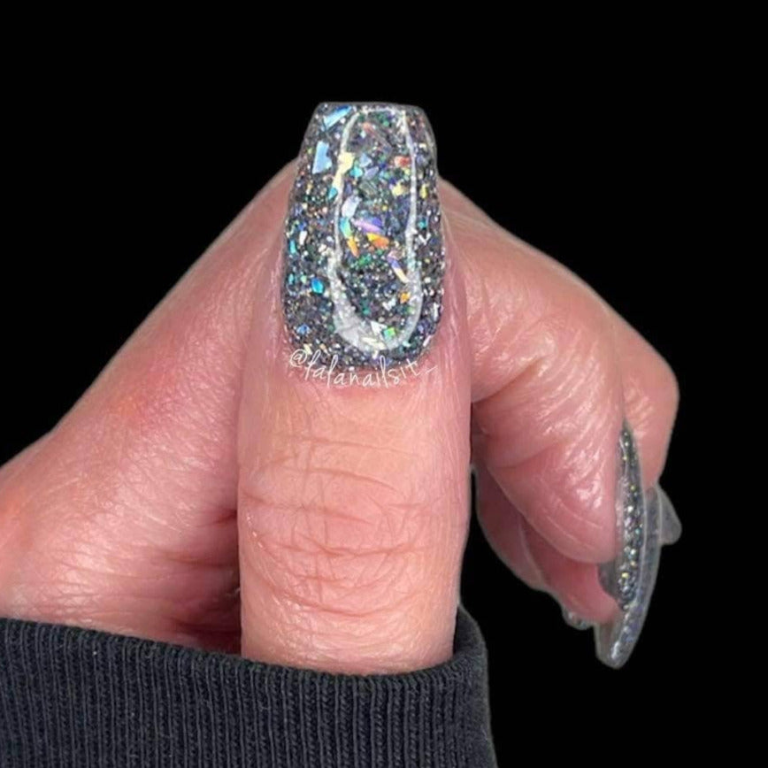 Confetti Cannon Dip Mani