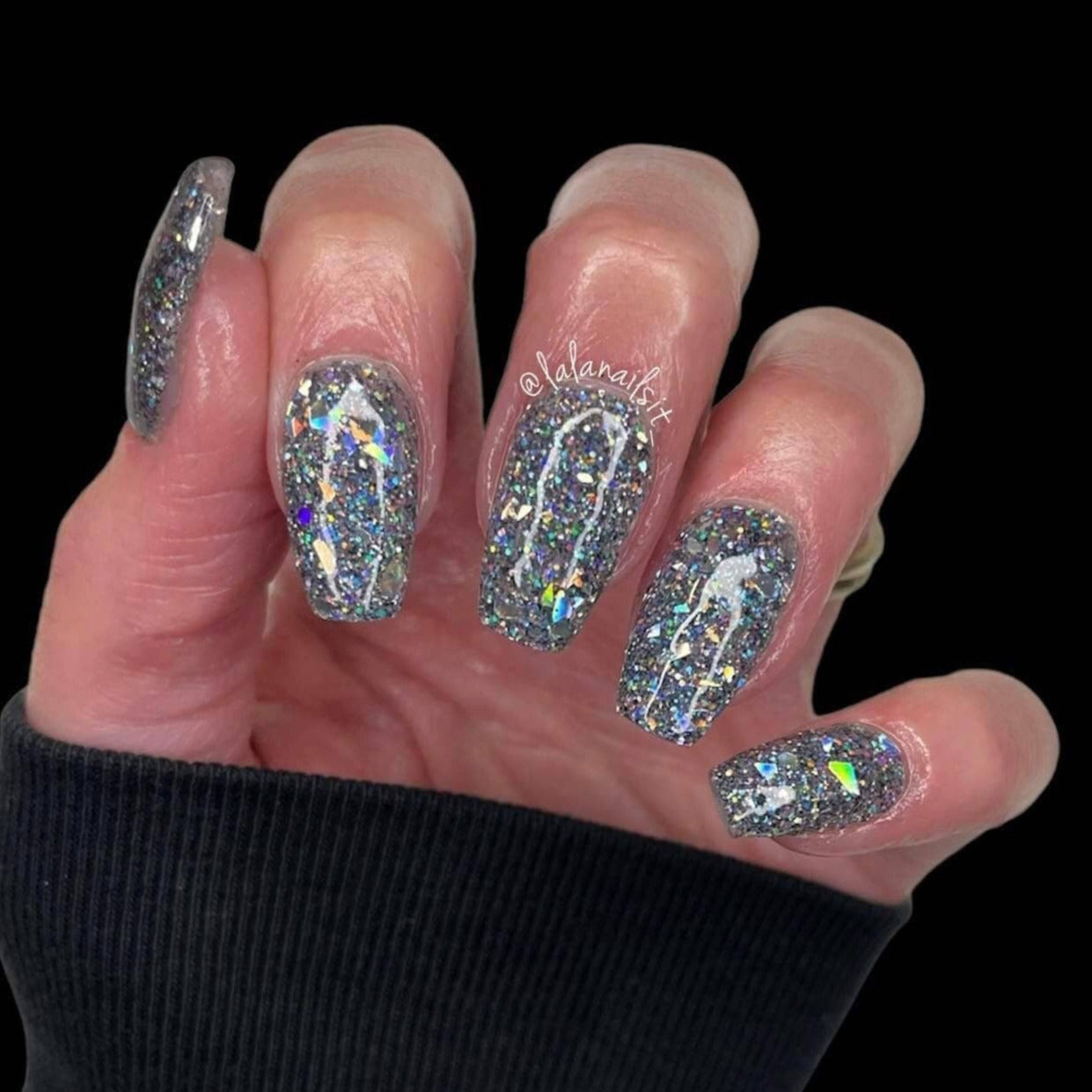 Confetti Cannon Dip Mani