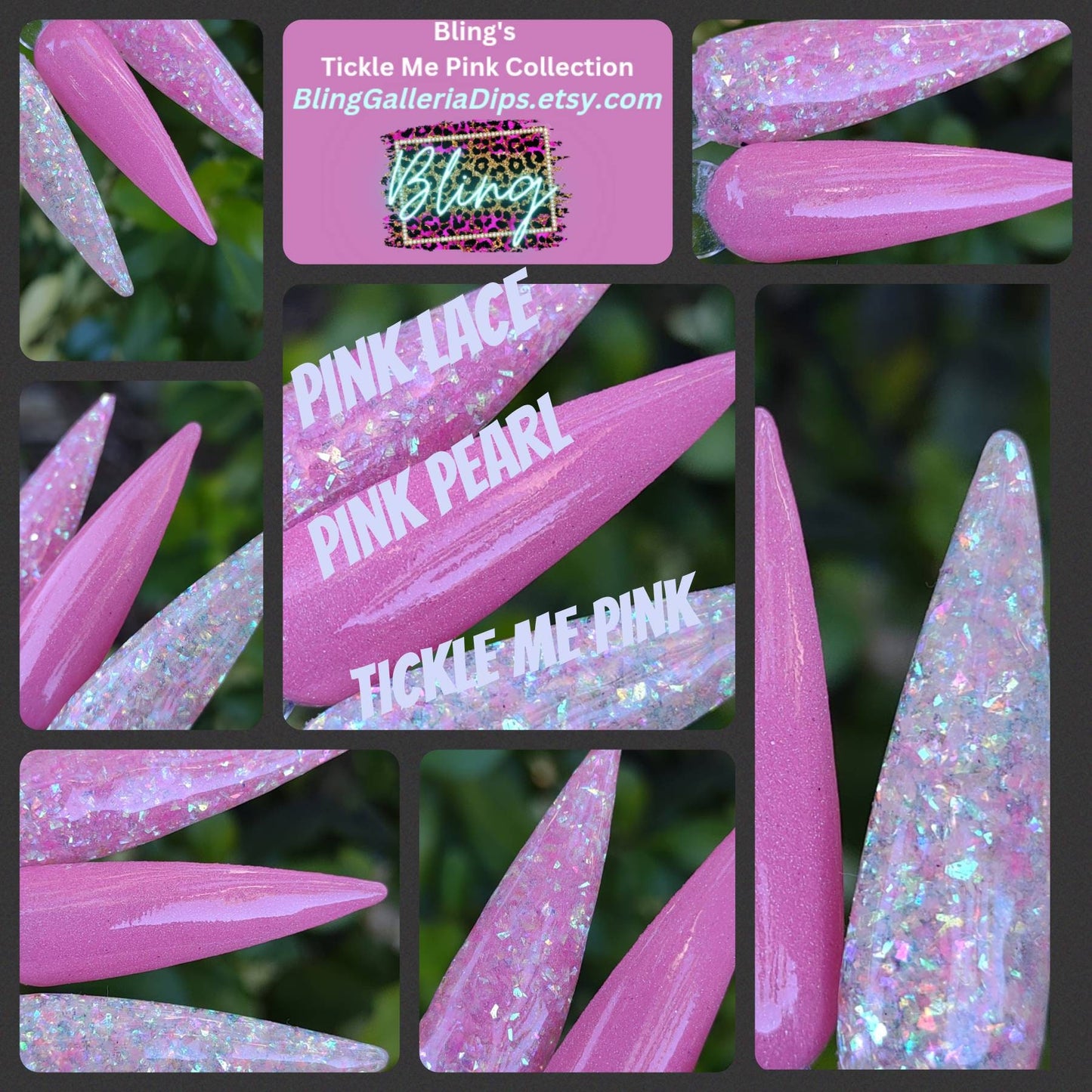 Tickle Me Pink Dip Collection