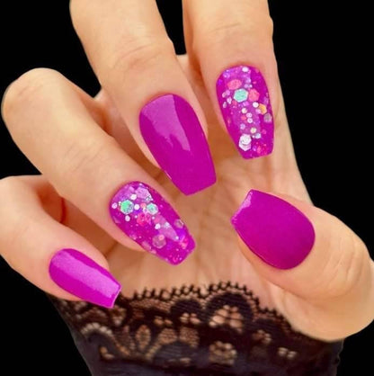 Night Sprites & Moon Glow Dip Duo Mani