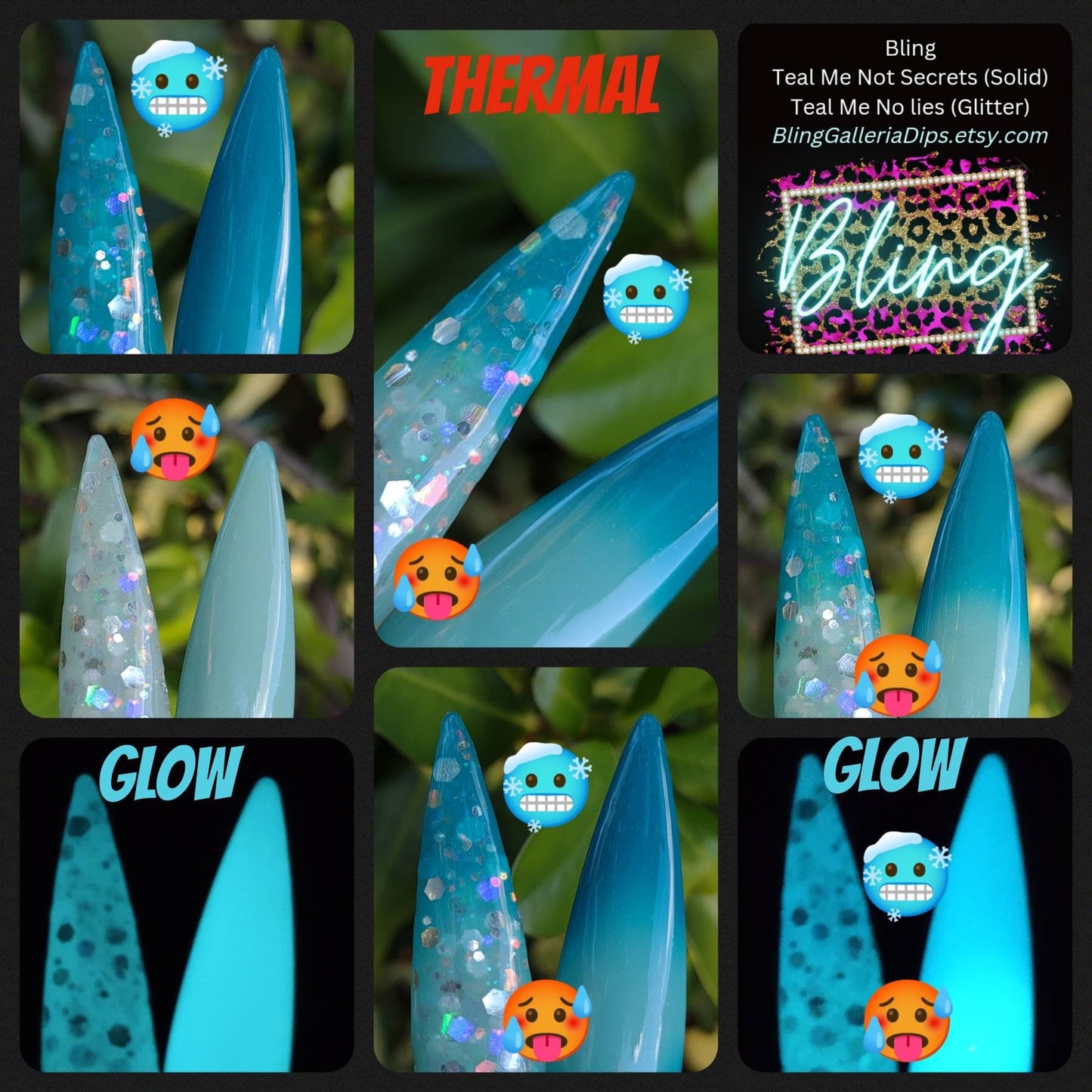 Teal Me Aqueous Glow Thermal Trio