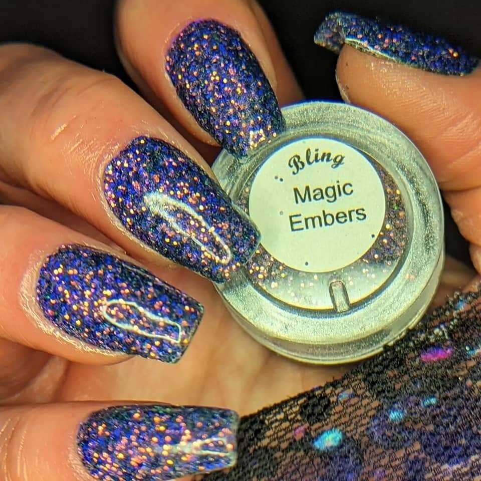 Magic Embers Dip Mani