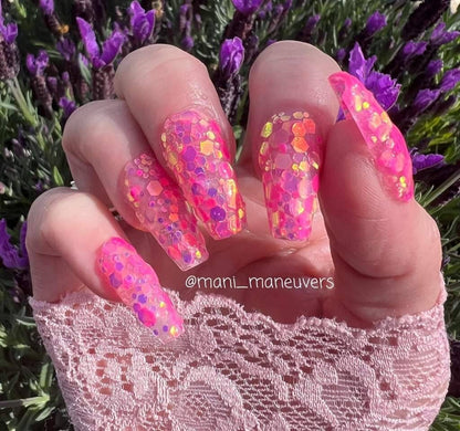 Lava Lamp & Gypsy Dip Duo Mani