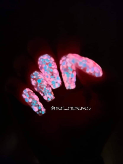 Lava Lamp & Gypsy Dip Duo Mani