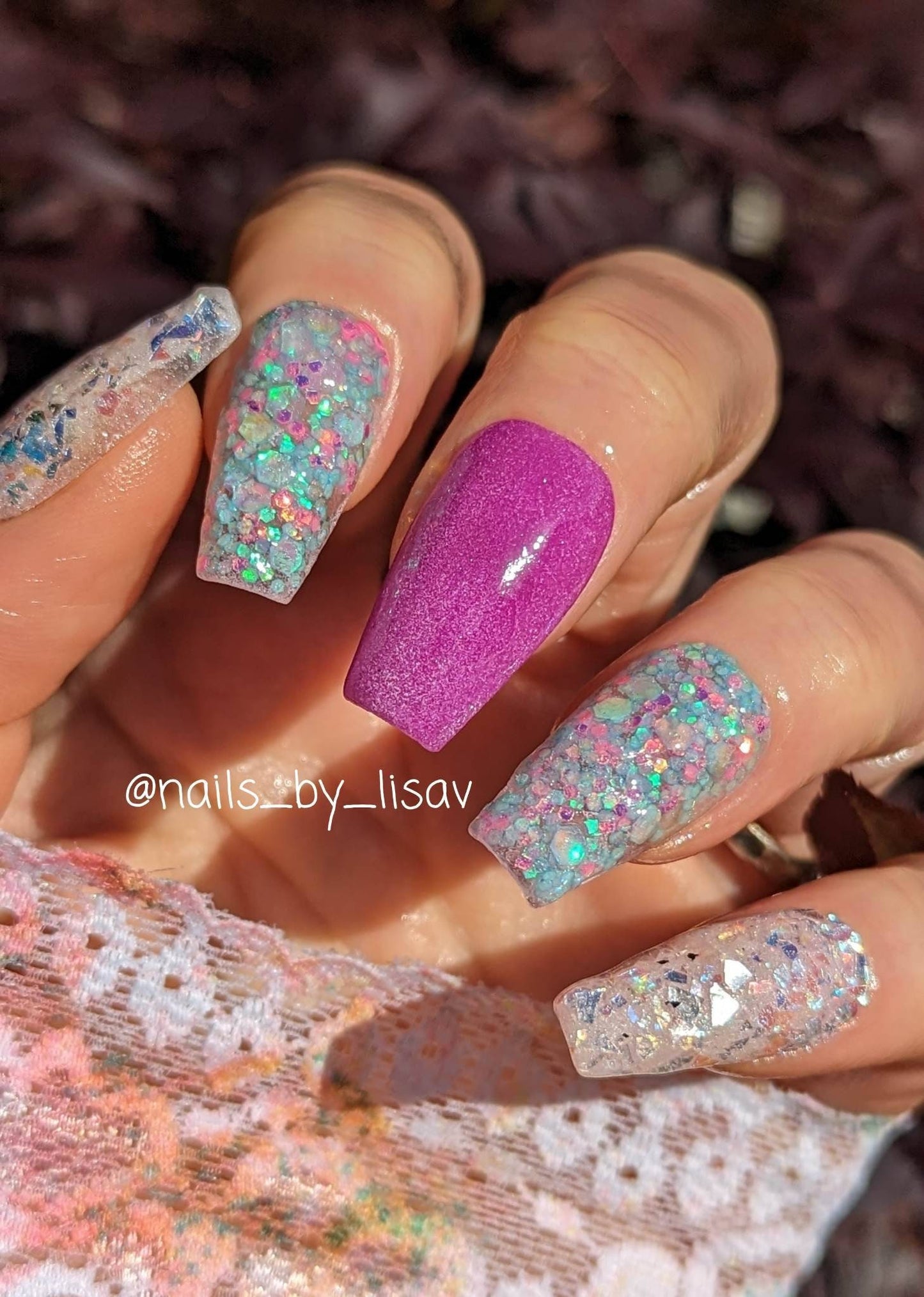 Electric Bling Dip Set