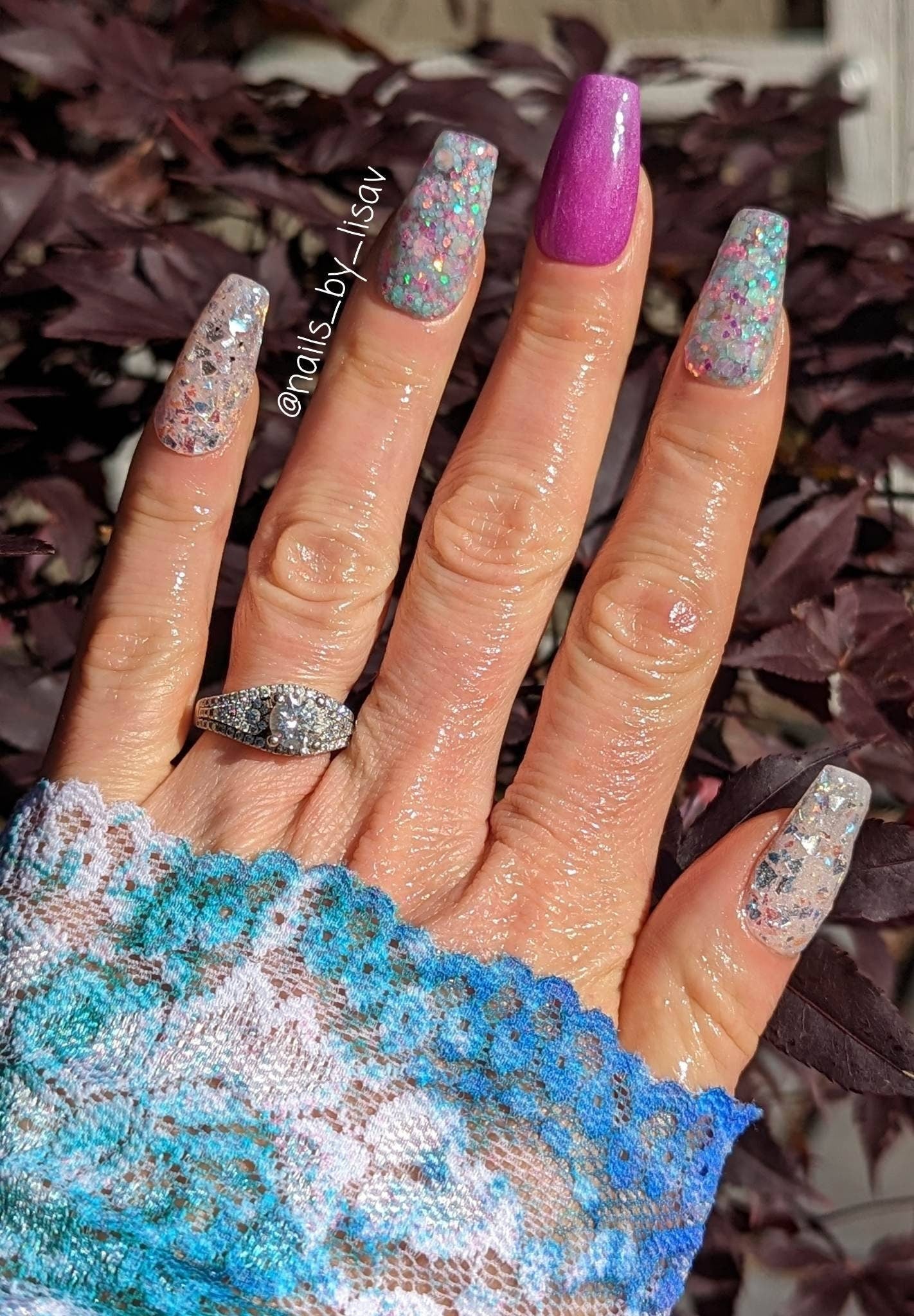 Electric Bling Dip Set