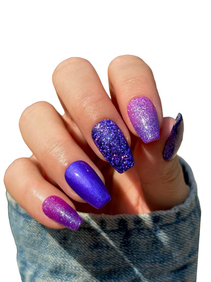 Amethyst Gypsy Dip Mani