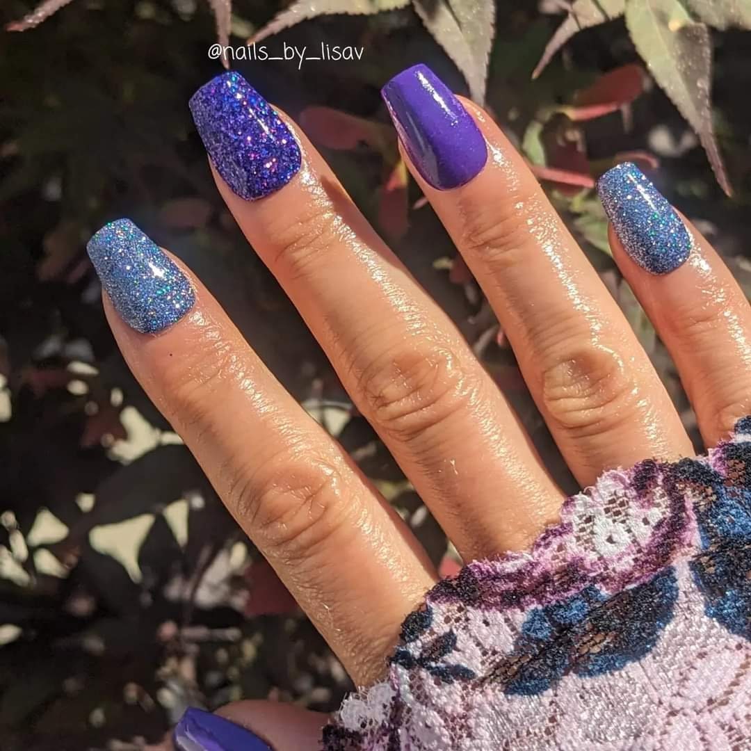 Amethyst Trio Dip Mani