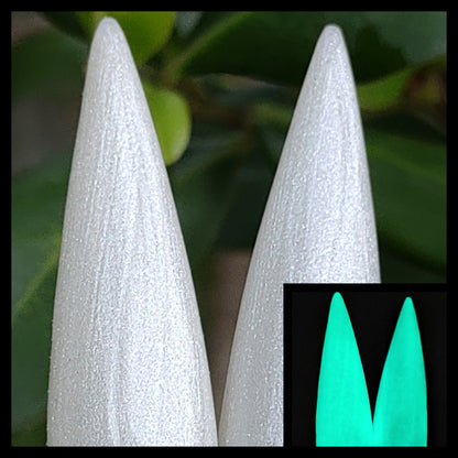 ULTRA Moonglow Glow-in-the-Dark Aqua Glow Gel - HEMA, HPMA, TPO Free